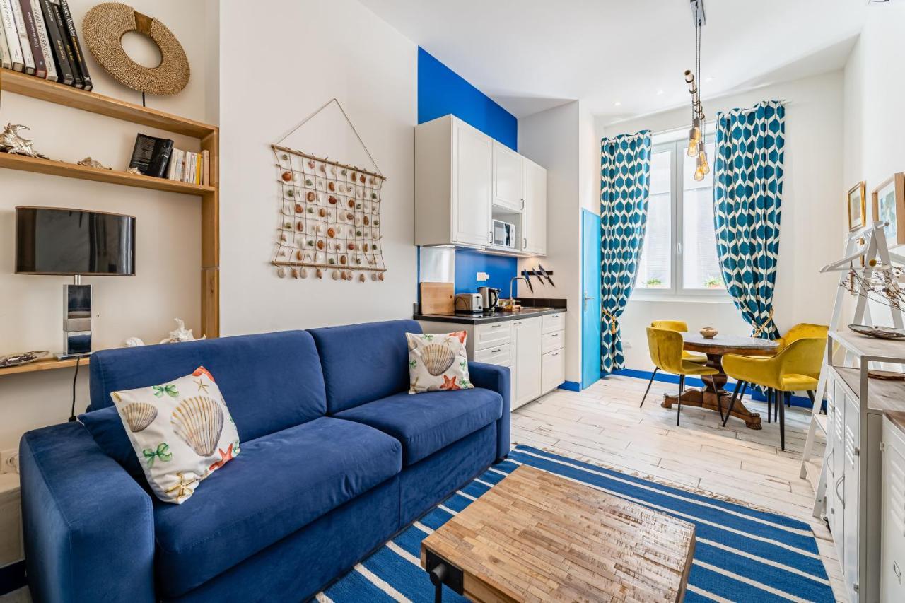 Studio Shell 26M2, 120M Vieux-Port, Clim, Wifi, Acces Autonome Avec Code Marseille Exterior photo